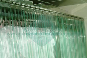 industrial curtains-plastic strip door screen Manufactory